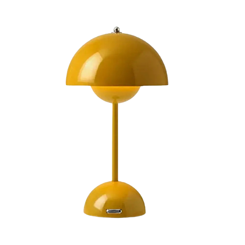 Lampe de table LED design champignon
